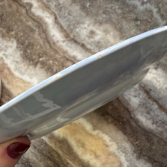 Pre-Owned Flow Blue & White Burleigh Ware Burgess & Leigh BELVOIR Plate - Picture 10 of 11